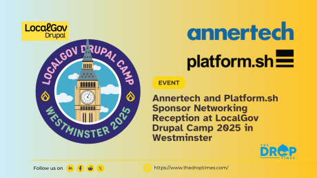 Annertech and Platform.sh Sponsor Networking Reception at LocalGov Drupal Camp 2025 in Westminster