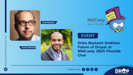 Dries Buytaert Outlines Future of Drupal at MidCamp 2025 Fireside Chat