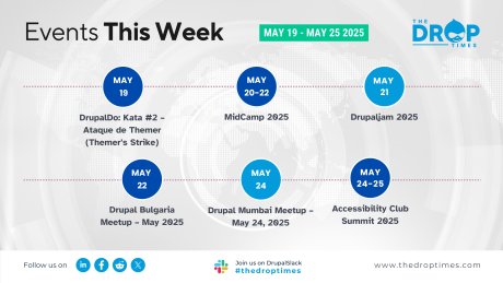 This Week in Drupal: Camps, Meetups, and More (May 19–25, 2025)