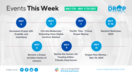 Drupal Events This Week: Meetups, Camps, and Community Sessions (May 5–11, 2025)
