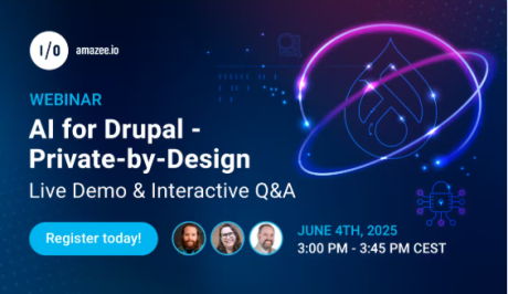 Webinar: AI for Drupal - Private-by-Design