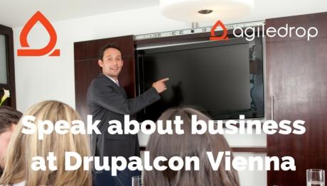 Speak about business at Drupalcon Vienna