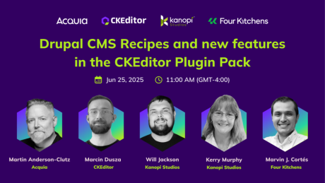 CKEditor and Drupal Webinar