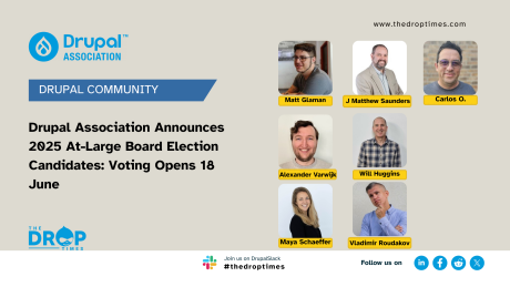 Drupal Association Announces 2025 At-Large Board Election Candidates: Voting Starts 18 June