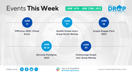 Drupal Events to Attend: June 16-22, 2025