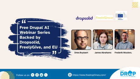 Free Drupal AI Webinar Series Backed by Dropsolid, FreelyGive, and EU