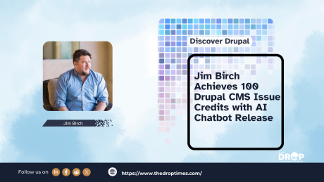 Jim Birch Achieves 100 Drupal CMS Issue Credits with AI Chatbot Release