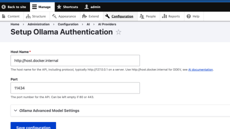 Set Up Ollama as a Free Local AI Provider in Your Drupal DDEV Environment