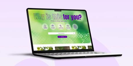 an open laptop