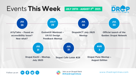 Drupal Events This Week: July 28 – August 3, 2025