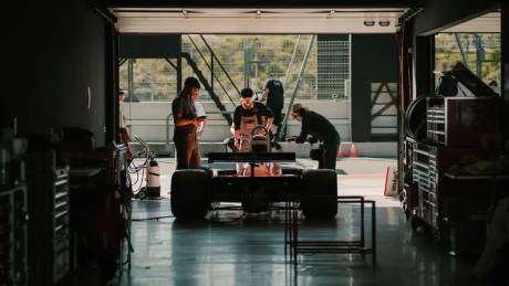 men working in garage