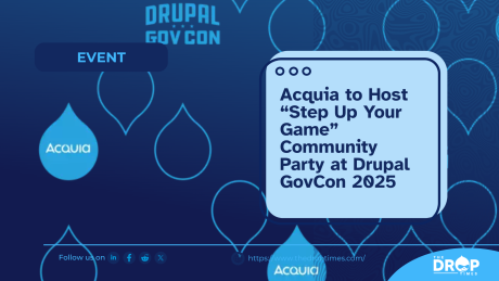 Acquia to Host “Step Up Your Game” Community Party at Drupal GovCon 2025