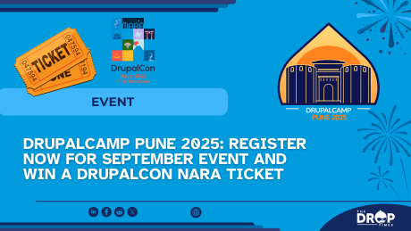DrupalCamp Pune 2025: Register Now for September Event and Win a DrupalCon Nara Ticket