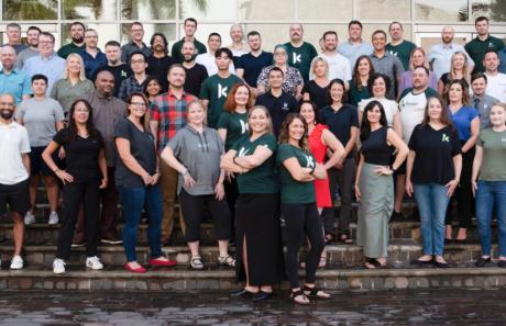Group photo of Kanopi Staff