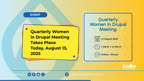 Quarterly Women in Drupal Meeting Takes Place Today, August 13, 2025