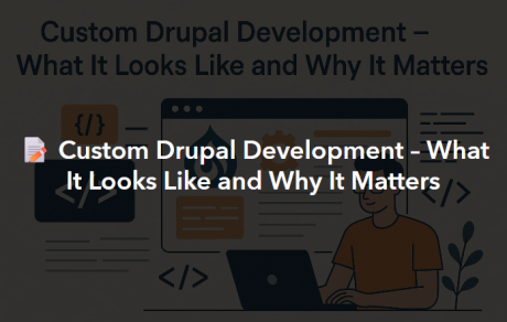Custom Drupal Development – What It Looks Like and Why It Matters