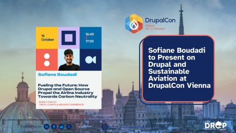 Sofiane Boudadi to Present on Drupal and Sustainable Aviation at DrupalCon Vienna