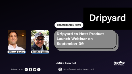 Dripyard to Host Product Launch Webinar on September 30