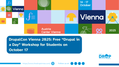 DrupalCon Vienna 2025: Free “Drupal in a Day” Workshop for Students on October 17