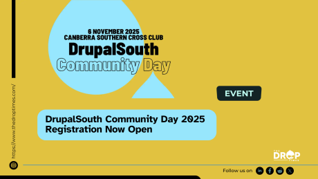 DrupalSouth Community Day 2025 Registration Now Open