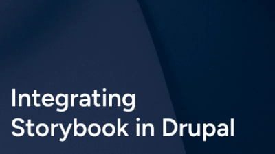 Integrating Storybook in Drupal