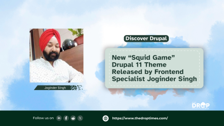 New “Squid Game” Drupal 11 Theme Released by Frontend Specialist Joginder Singh