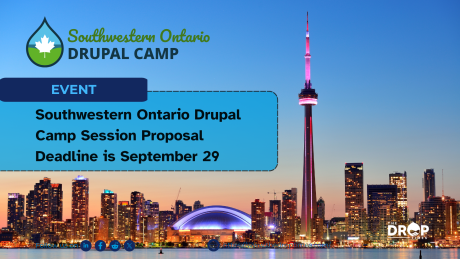 Southwestern Ontario Drupal Camp Session Proposal Deadline is September 29