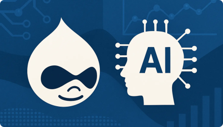 Drupal logo and AI