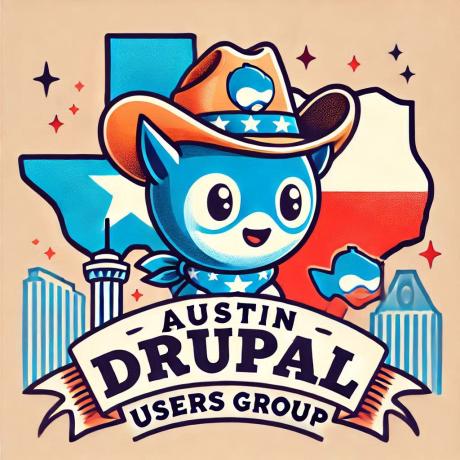 austin-drupal-meetup-central-timezone-meetup-october-2025- Logo