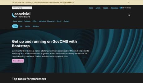 Morpht Enhances Convivial for GovCMS with Major 2025 Q4 Update