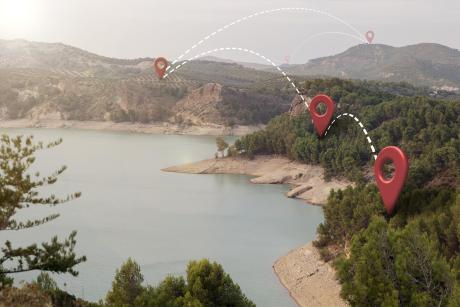 Location symbols in nature