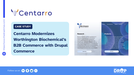 Centarro Modernizes Worthington Biochemical’s B2B Commerce with Drupal Commerce