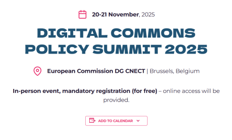 Digital Commons Policy Summit 2025
