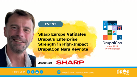 Sharp Europe Validates Drupal’s Enterprise Strength in High-Impact DrupalCon Nara Keynote