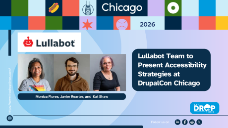 Lullabot Team to Present Accessibility Strategies at DrupalCon Chicago