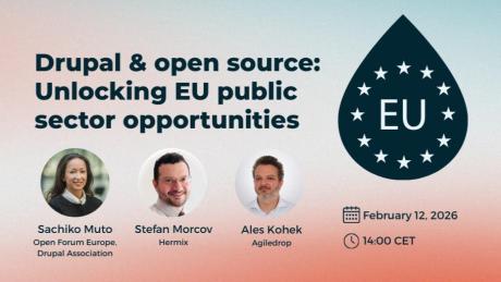Digital sovereignty opens EU projects built on Drupal and open source