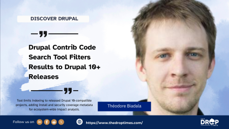 Drupal Contrib Code Search Tool Filters Results to Drupal 10+ Releases