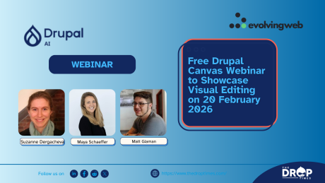 Free Drupal Canvas Webinar to Showcase Visual Editing on 20 February 2026
