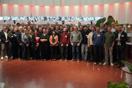 Group photo at Drupal Pivot