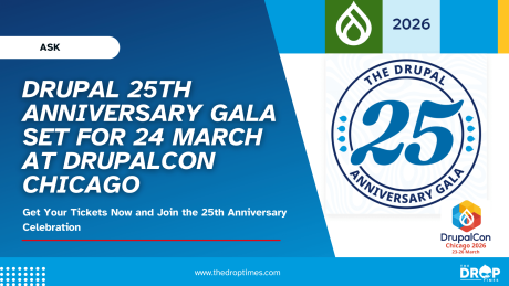 Drupal 25th Anniversary Gala Set for 24 March at DrupalCon Chicago