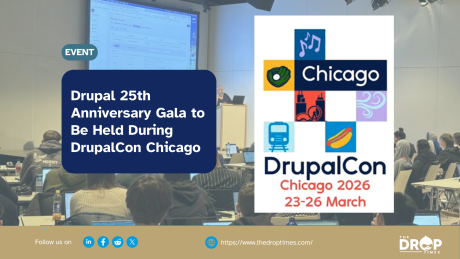 Drupal 25th Anniversary Gala to Be Held During DrupalCon Chicago
