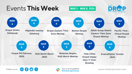Drupal Events for the Week: March 2 - March 8, 2026