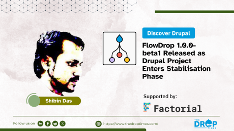 FlowDrop 1.0.0-beta1 Released as Drupal Project Enters Stabilisation Phase