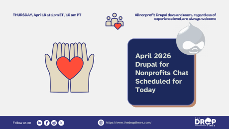 April 2026 Drupal for Nonprofits Chat Scheduled for Today