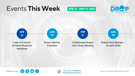 Drupal Events for the Week: April 13 - April 19, 2026