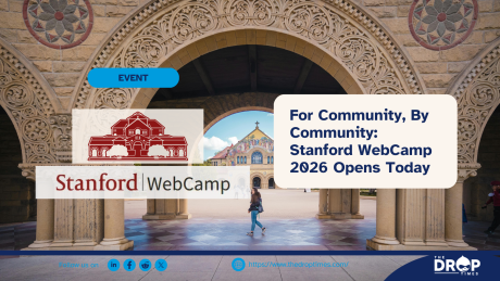 For Community, By Community Stanford WebCamp 2026 Opens Today