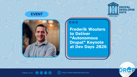 Frederik Wouters to Deliver “Autonomous Drupal” Keynote at Dev Days 2026