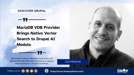 New module enables embeddings to be stored and queried within MariaDB, reducing reliance on external vector databases in Drupal AI workflows.