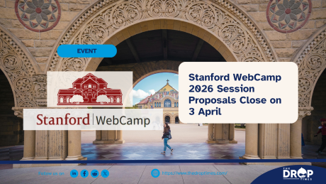 Stanford WebCamp 2026 Session Proposals Close on 3 April