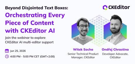 Poster for CKEditor Event 